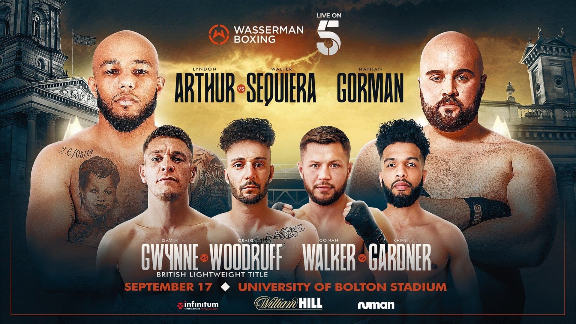 Lyndon Arthur vs. Walter Gabriel Sequeira