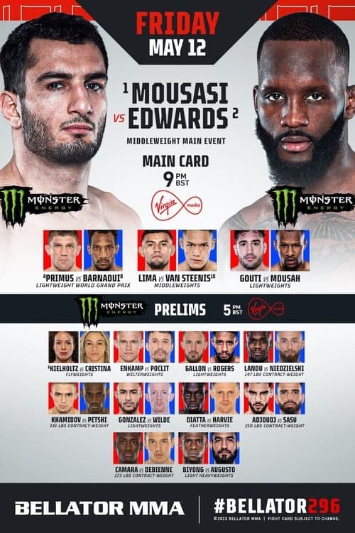 Bellator 296: Mousasi vs. Edwards